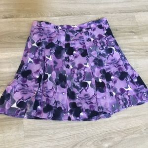 The loft purple skirt. Size 4